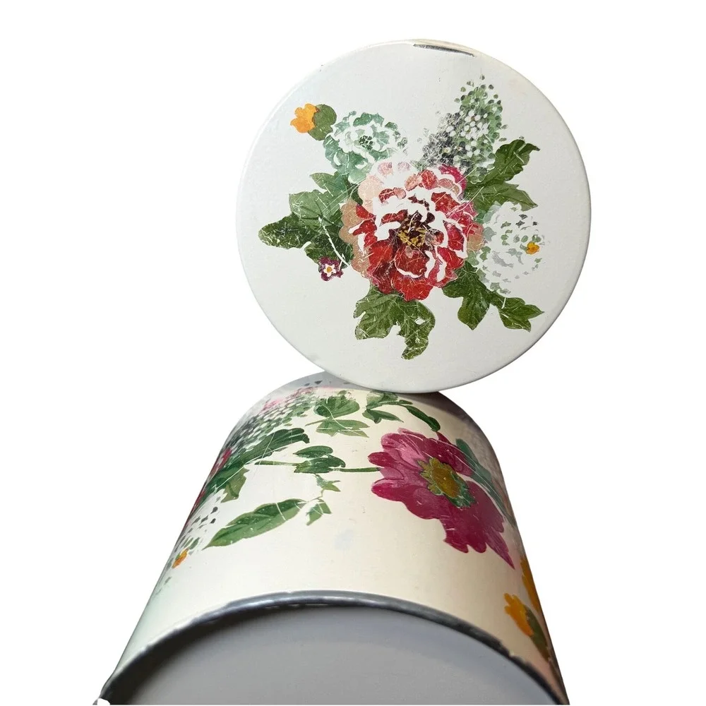 The Pioneer Woman‎ Metal Canisters Set Country Garden & Vintage Geo Floral Tins
